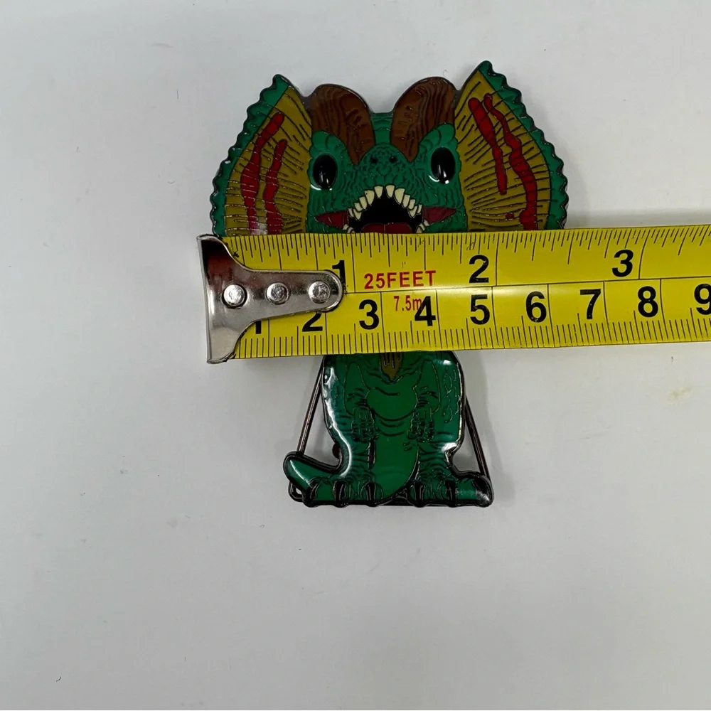 Funko Jurassic Park Dilophosaurus Enamel Pin 3 Post Stand Up 3” 2022
